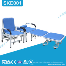 SKE001 Hôpital médical pliant dormir Accompagner chaise